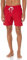 Amazon Essentials Shorts da Bagno da 18cm con Fodera Interna in Rete, Tasche, Chiusura con Coulisse Uomo, Rosso, S