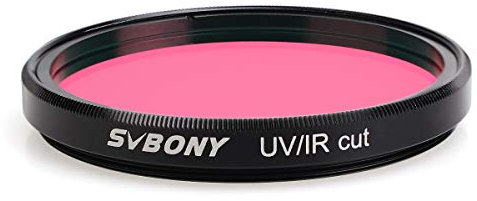 SVBONY Teleskop Filter UV IR Cut Block Filter Infrarot Filter CCD Kamera für Astrofotografie Teleskop UV Filter 5,1 cm Gewinde für DSLR Kamera
