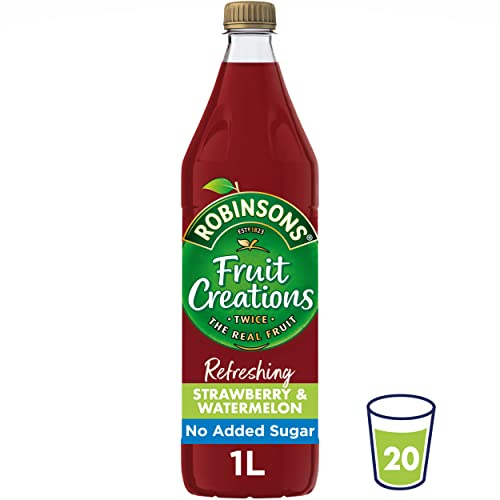 Robinsons Fruit Creations Courge Fraise et Pastèque 1L