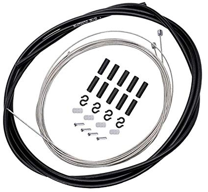 Bestgle Universal Mountain Bike Shift Cable Kit and Housing Set Bicycle Gear Shift Derailleur Cable Stainless Steel Replacement Wire Tubing Cover Set for MTB Road Bike