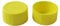 Scaffold Plastic Tube End Caps - Yellow Identification 50mm ID Site Safety (25)