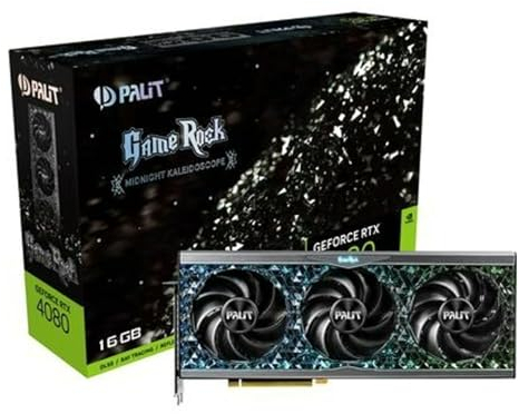 Vaizdo plokštÄ— PALIT RTX 4080 GAMEROCK 16GB GDDR6X 256bit 3-DP HDMI