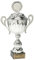 Pokale 8er Serie MT.094 Silber mit Deckel 35 cm