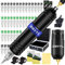 Rayyl Rotary Pen Maschine Set Akku mit 40 Cartridge 2 Transferpaper 1 kunsthaut für Professional Anfänger und Künstler