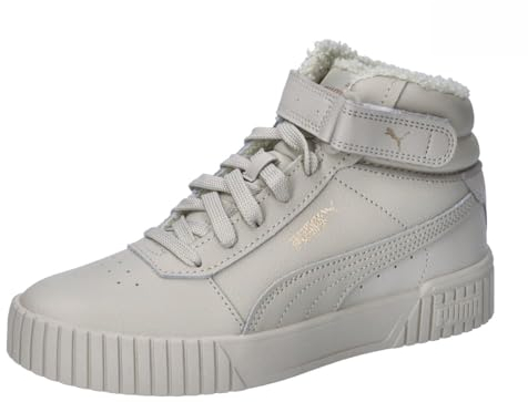 PUMA Damen Carina 2.0 Mid WTR Sneaker, Braun (Desert Dust Puma Gold), 44 EU