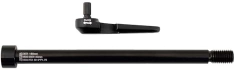 Accell Hunland Unisex – Erwachsene Steckachsen-3080000010 Steckachsen, Schwarz, Einheitsgröße