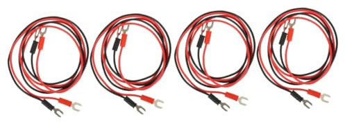 Toyvian 8pcs Record Player Grounding Wire Phonograph Turntable Cable Insulated Cable Hum Static Magnetic Turntables Phonograph Supplies