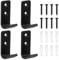 4 Pcs Gancho Pared, Ganchos para Colgar Resistentes, Ganchos Pared, Ganchos para Pared en J, Ganchos para Colgadores de Garaje, Soporte de Montaje para Almacenar Escaleras Colgar Bicicletas