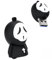 Ecoodisk 128GB USB 3.0 Flash Drive Cartoon Novelty Halloween Ghost Memory Stick Silicone Rubber Pendrive