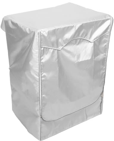 Gadpiparty Copertura Lavatrice e Asciugatrice Oxford Protezione Antipolvere Per e Balcone Copertura Resistente e Riutilizzabile Per Automatici e