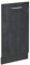 Vicco Panel Frontal del lavavajillas R-Line, Hormigón Negro, 45 cm sin encimera