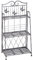 Outsunny Estantería para Plantas Plegable Soporte para Plantas de 3 Niveles con Estructura de Metal Soporte para Macetas para Interior y Exterior Gris Plateado