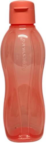 Tupperware to Go Eco Easy Flip Top Gourde 1000 ml EcoEasy XL pour les amateurs de sport 1 l Saumon