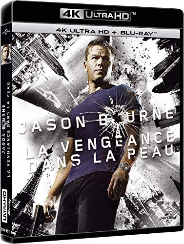 Jason bourne 3 : la vengeance dans la peau 4k Ultra-HD [Blu-ray] [FR Import]