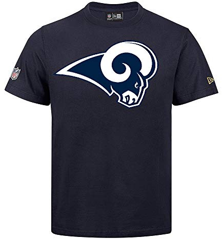 New Era Herren Los Angeles Rams T-shirt Herren T shirt, Blau, XS EU