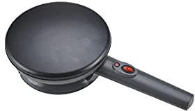 Kitchen Pro - Crêpière électrique sans Fil diamètre 20 cm avec revêtement Anti-adhérent