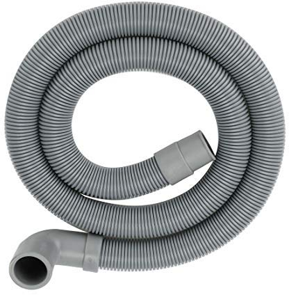 N/A 2.6ft 90 Degree Right Angle Washing Machine Elbow Extension Hose Hose Washing Machine Portable Dishwasher Discharge Drain Hose Replacement