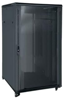 Kimex 112 – 6624 K Rack für 19 Zoll, 600 x 600 mm, Kapazität 24 U