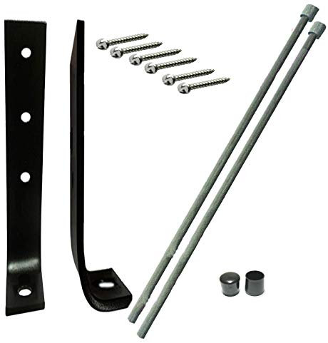 Y anchor Shed, Arbor, Gazebo, Pergola Anchor Bracket, Screw Fixing - Soft Ground Kits (Long)