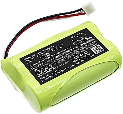 TCTK Akku 1200mAh Kompatibel mit [Bang & Olufsen] Beo5, Beo6 Ersetzt HHR-120AAB33 F1x2 FBA