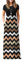 AUSELILY Maxi Dress for Women - Summer Casual Long Dresses for Ladies with Pockets L Striped Black