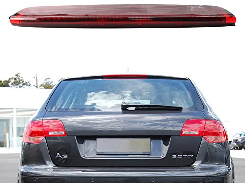 KYYET LED Rear High Mount Level 3RD Third Brake Stop Light Lamp Compatible with Audi A3 8P Hatchback S3 RS3 2004-2012