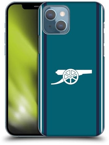 Head Case Designs Officially Licensed Arsenal FC Third 2023/24 Crest Kit Hard Back Case Compatible With Apple iPhone 13