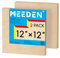 MEEDEN Unfinished Wood Canvas Board: 1-1/2 Deep 12x12” Wooden Canvas Panel Pack of 2 - Blank Cradled Wood Art Board for Painting