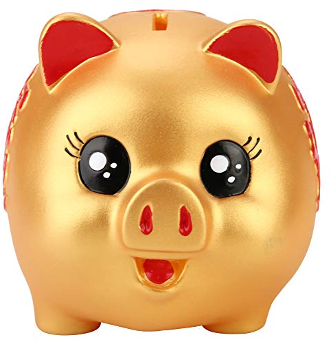 Schweinebank, Vintage-Schwein-Spardose, Münzspartopf, Tischdekoration, Münzkauspielzeug, Münzen-Sparschwein-Spielzeug für Jungen, Mädchen, Erwachsene