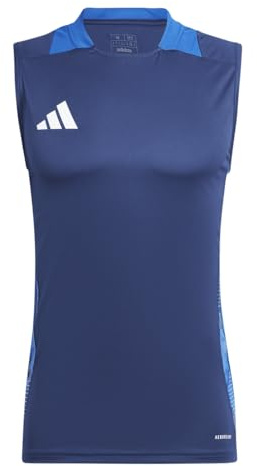 Adidas Jersey (Sleeveless) Tiro 24 Competition Sleeveless Trainingstrikot, Team Navy Blue 2, IR5476, XL