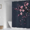 FAIRYGATE Duschvorhang Extra Breit Shower Curtains Wasserdichter Duschvorhang 180 x 180 cm Duschvorhang aus Stoffen Schimmelfreier und Waschbarer Antibakterieller Badevorhang mit 12 Ringen B8706