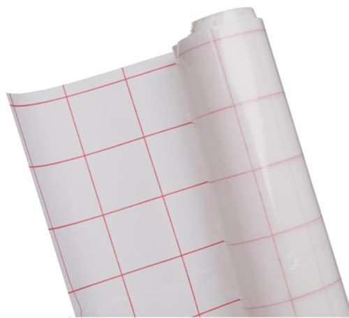 G4GADGET Clear Self-Adhesive Book Cover Film 33cm x 3 Meter - Sticky Back Plastic Covering