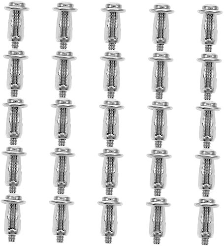 ULTECHNOVO 75 Stk hohlraum dübel tuerbeschlaege tuerschloss door lock Hohlnuss Wagenheber-Befestigungsmuttern Werkzeug für Mutternhalter Keilverzahnte Radmuttern Expansionsmuttern Edelstahl