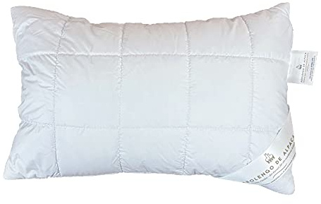 Abolengo de Alpaca Alpaka Kopfkissen mit feinstem Baby Alpaka versteppt 40x60cm, medium-fest (Füllung: Alpakakügelchen)
