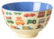 Rice - Bol à dessert Happy Cars - Motif voiture - Vaisselle en mélamine - Vaisselle pour enfants - Camping - BBQ - Pique-nique - Incassable - Sans BPA - Réutilisable - 300 ml