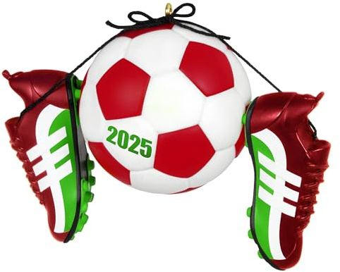 Hallmark Keepsake Christmas Ornament 2025, Soccer Star 2025, Gifts for Sports Fans