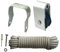 1 Set of Extension Ladder Pulley Kit Rugged Easy to Install High Abrasion Resistance Spare Parts 12M Rope Accessories