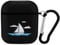 Sailboat Earphone Case Cover Compatible with AirPods 1&2 Shockproof Bluetooth Headset Case Black-style