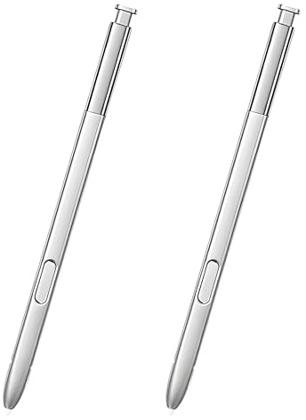 2 Stück Galaxy Note 8 Ersatz S Pen für Galaxy Note 8 (EJ‑PN950) | Ersatz‑Eingabestift mit 4096 Druckstufen, passend für Note 8, ohne Bluetooth(Silber)