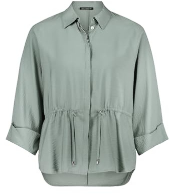 Betty Barclay Damen Blusenjacke mit Tunnelzug 42, Chinois Green