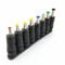 Liwinting 8 Stück Universal Netzteil Adapter 5.5x2.1mm DC Anschluss zu 8 Stecker Adapter DC Hohlstecker Adapter für Laptops und Notebooks