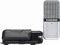 SAMSON Go Mic SAGOMICHD - Microfono a condensatore USB portatile, con clip, colore: Argento