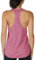 icyzone Yoga Sport Tank Top Damen Racerback Lauftop Fitness Running Shirt Oberteile (S, Pink)