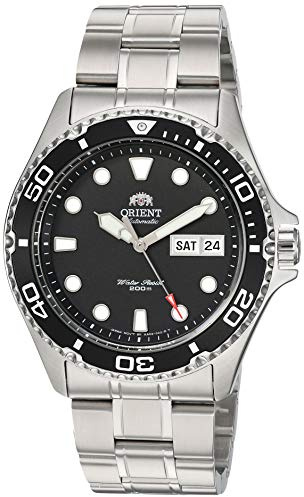 Orient Men's Stainless Steel Japanese Automatic/Hand-Winding 200 Meter Diver Style Watch