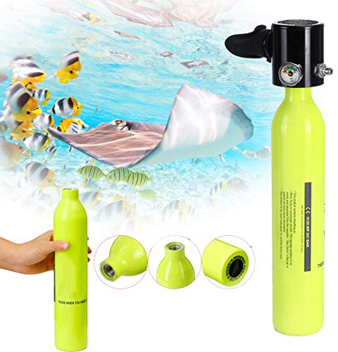 KINGDUO Équipement de plongée sous-Marin de Bouteille de Respiration de Cylindre sous-Marin de Rechange de l'oxygène 0.5L Mini