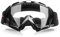 Galatée Motorradbrillen Hochwertige Skibrille Anti Fog UV Schutzbrille für Outdoor Aktivitäten Skifahren Radfahren Snowboard Wandern Augenschutz UV400 (Schwarze Rahmen-Transparente Linse)