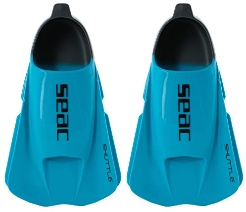 SEAC Shuttle Flex, Pinne Corte da Nuoto 100% Silicone