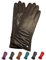 AKAROA ESTD 2019 Lederhandschuhe Damen BEA, Touchscreen Funktion, italienisches Leder, recyceltes Strickfutter aus 50% Kaschmir und 50% Wolle, 4 Größen S - XL, schwarzbraun, XL - 8,5