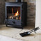 Vintage Decor® Premium Hearth Fireside Tidy Brush Set, Shovel & Brush Quality Steel Matt Black Loop Design Handles. Wide Shovel 14cm Width Black Powder Coated for a Quality Finish