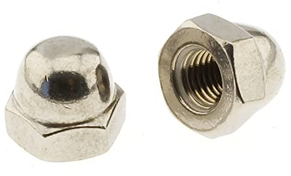 Screws4Bikes | 10x 5/16-18 UNC Hutmutter Zoll | Edelstahl